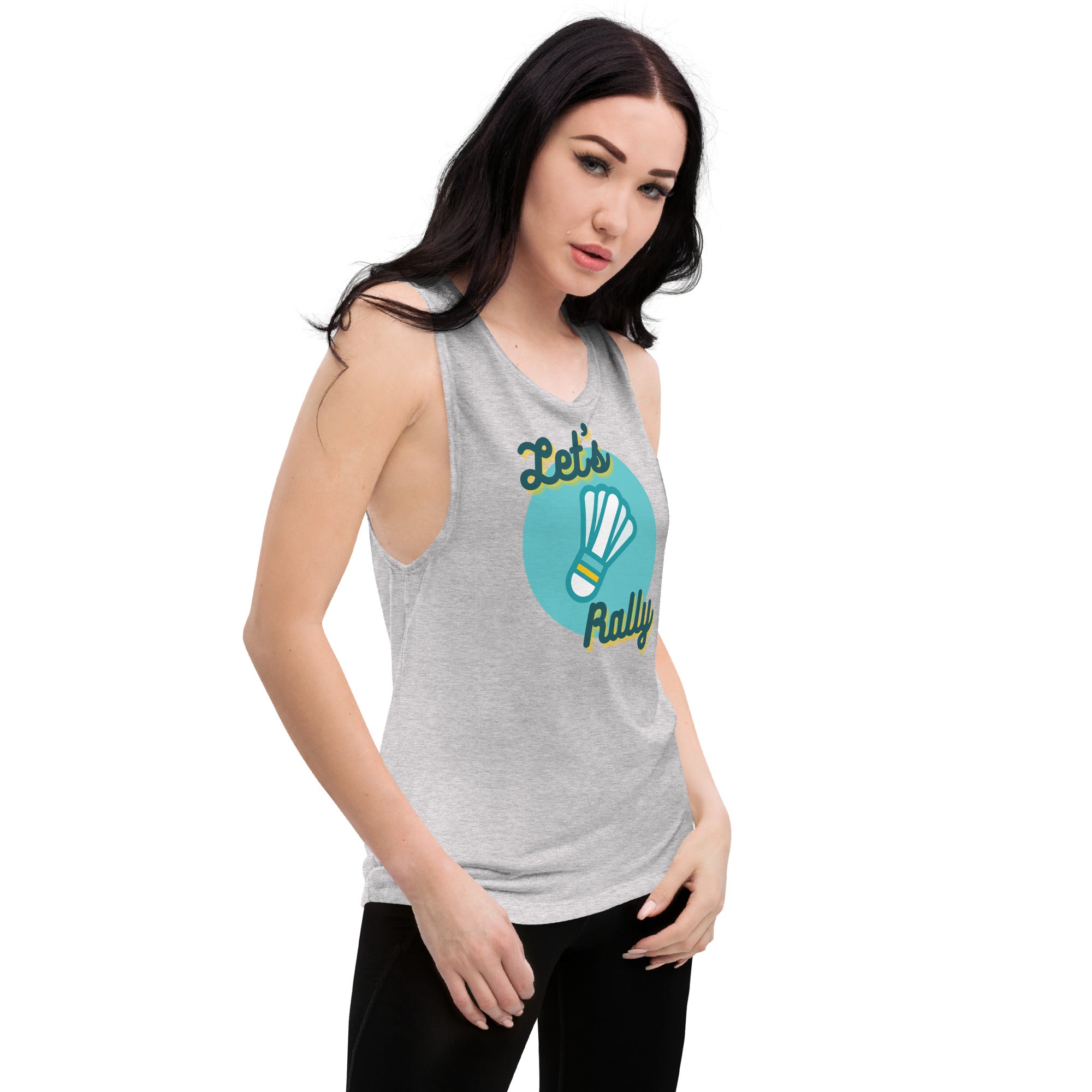 Let's Rally Women's Muscle Tank