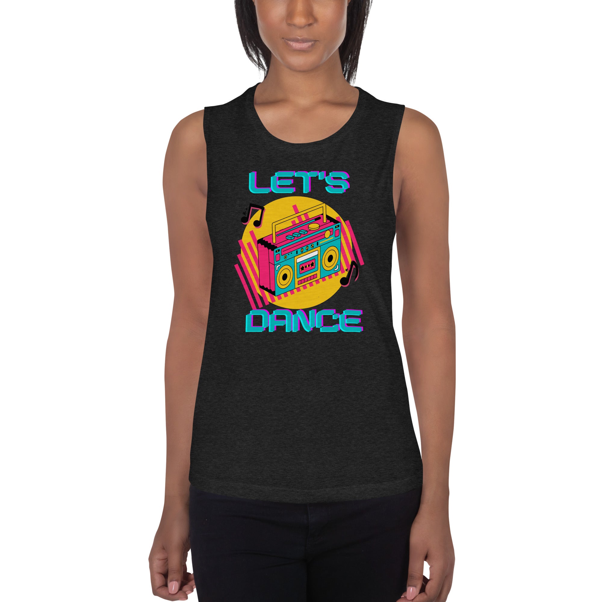 Let's Dance Women's Muscle Tank