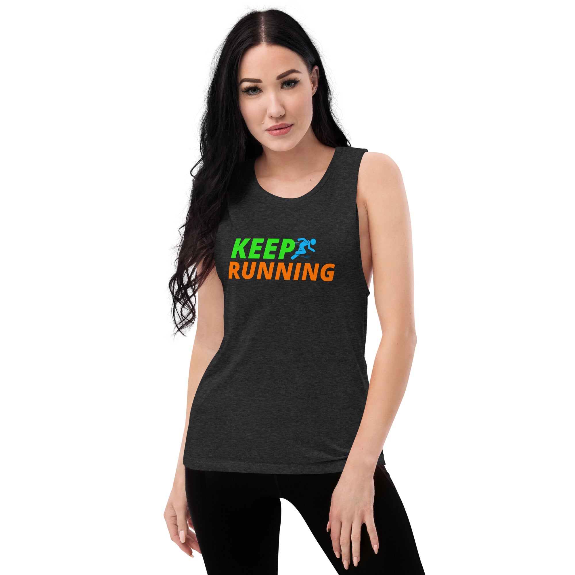 Keep Running Women's Muscle Tank