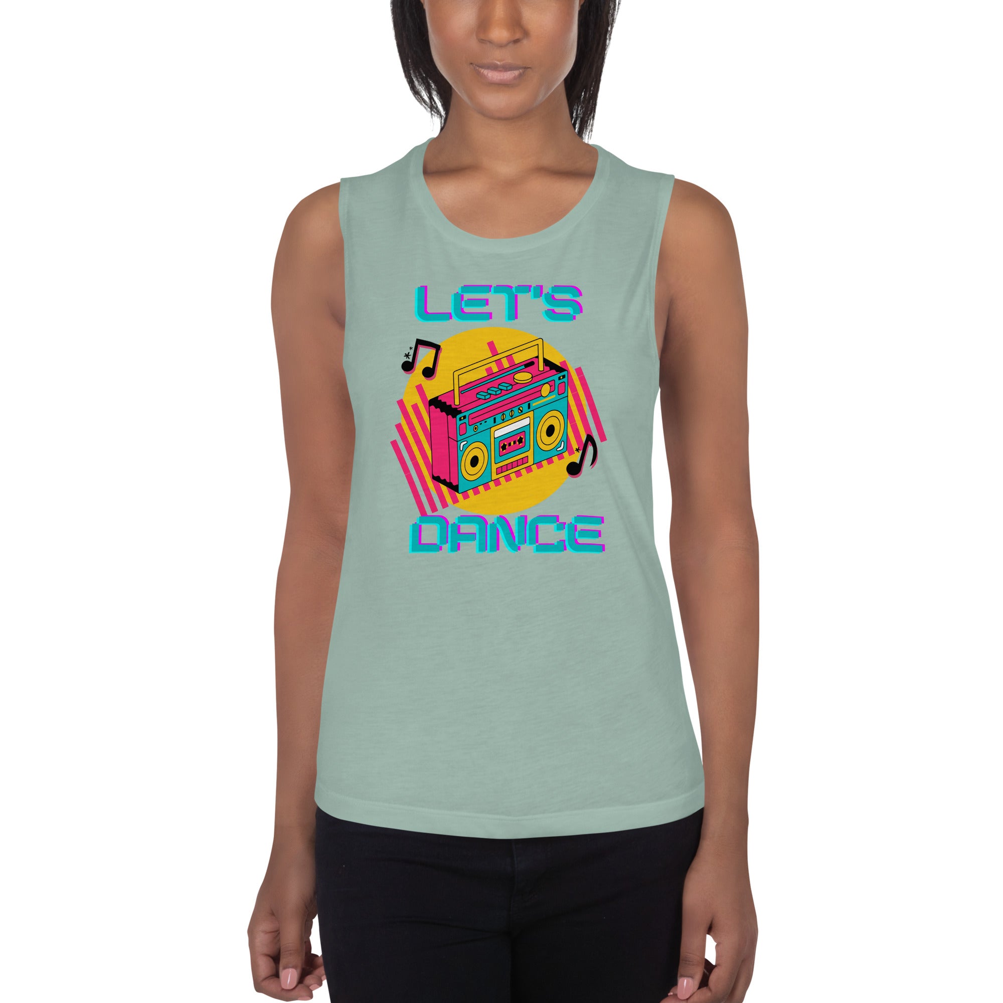 Let's Dance Women's Muscle Tank