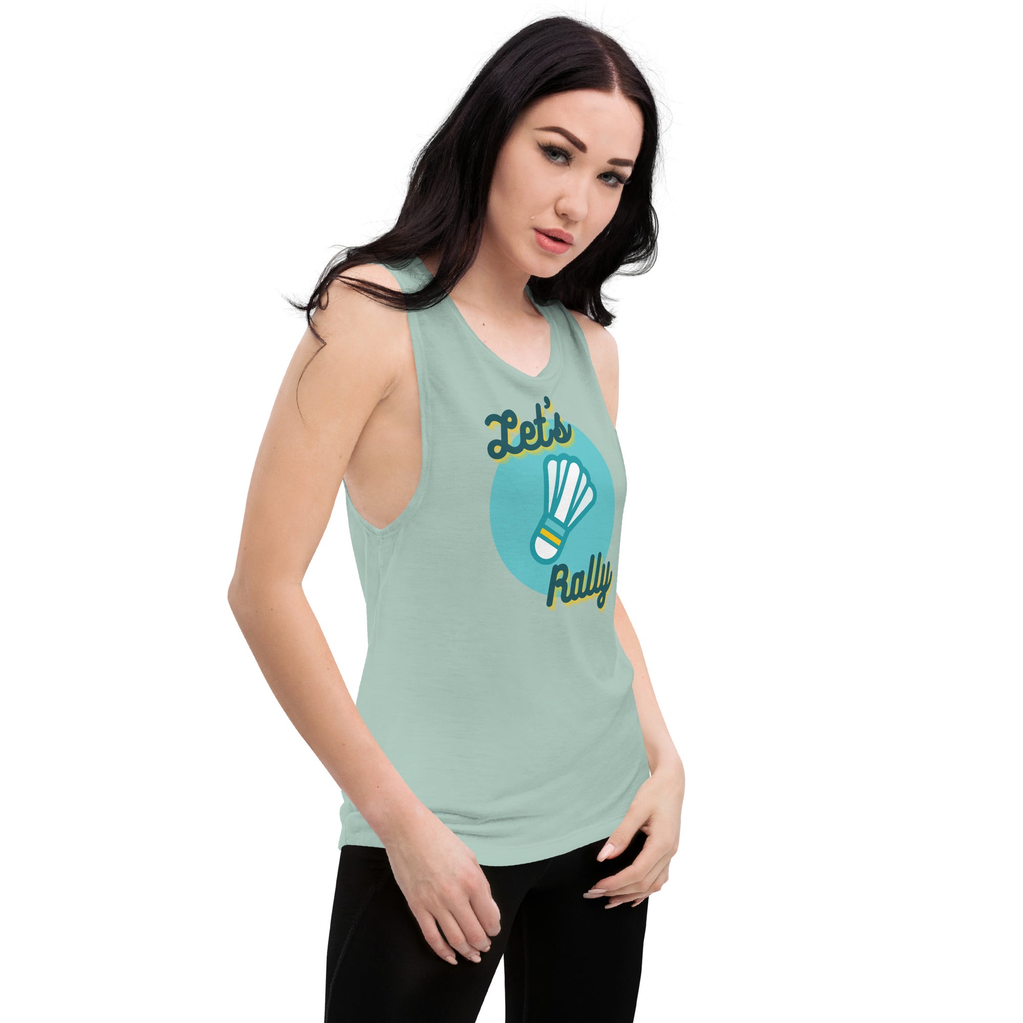 Let's Rally Women's Muscle Tank