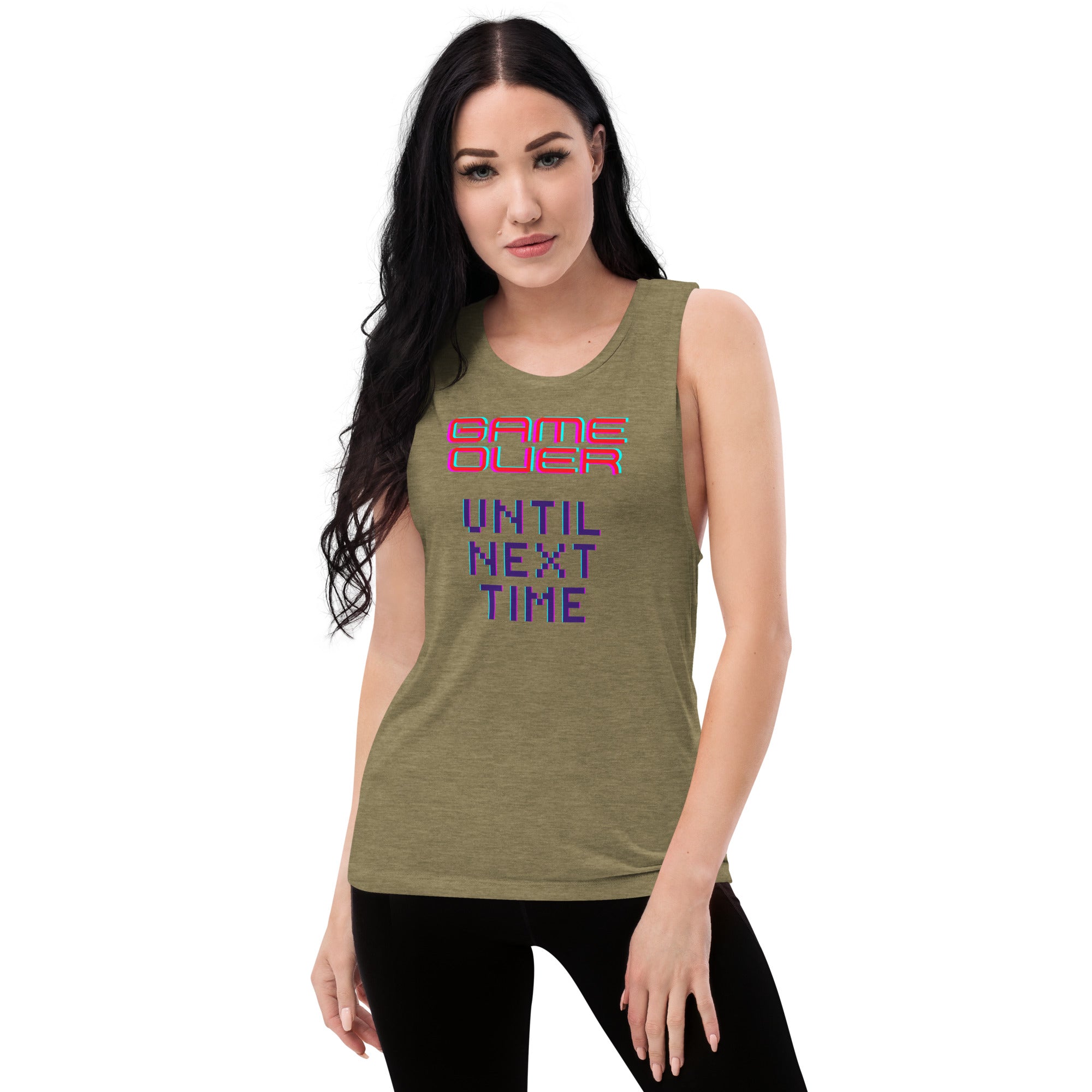 Game Over Until Next Time Women's Muscle Tank