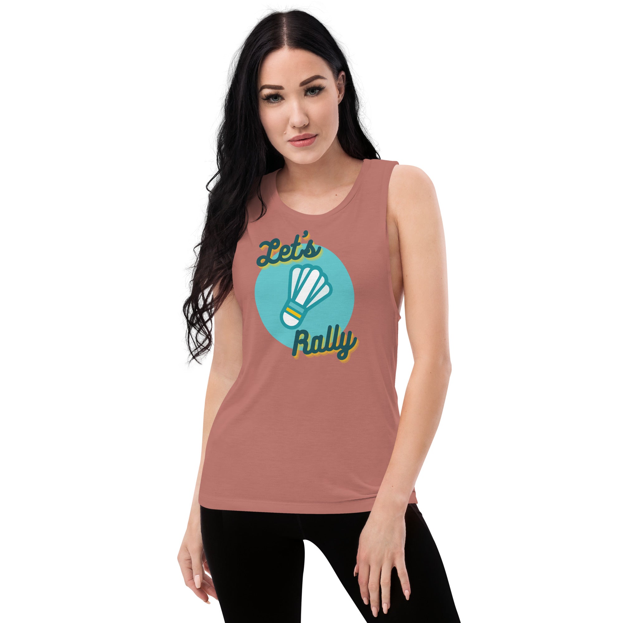 Let's Rally Women's Muscle Tank