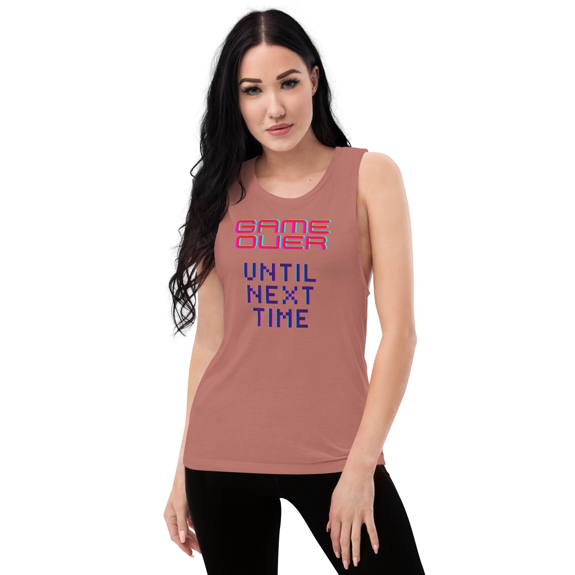 Game Over Until Next Time Women's Muscle Tank