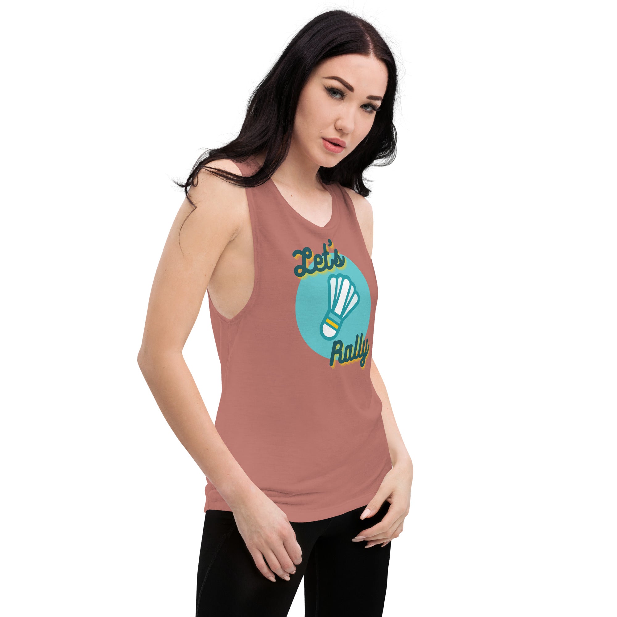 Let's Rally Women's Muscle Tank