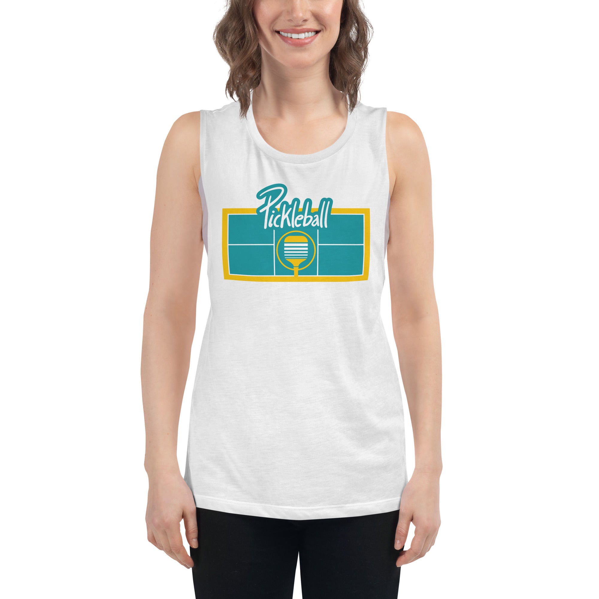 Pickleball Original Women's Muscle Tank