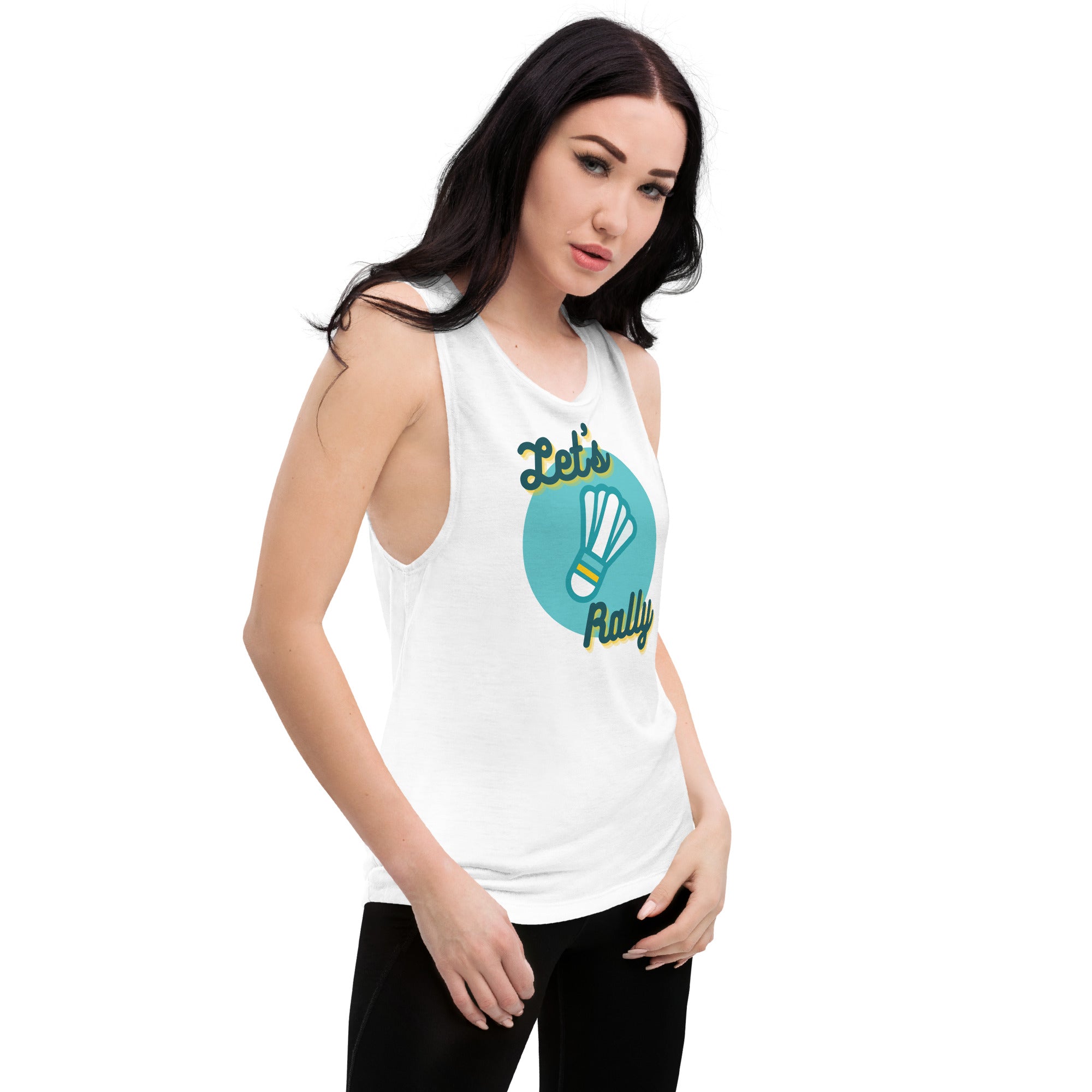 Let's Rally Women's Muscle Tank