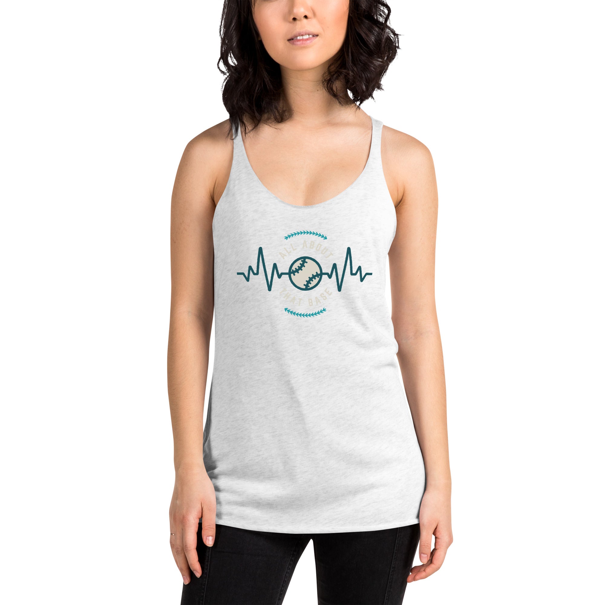 All About That Base Women's Racerback Tank