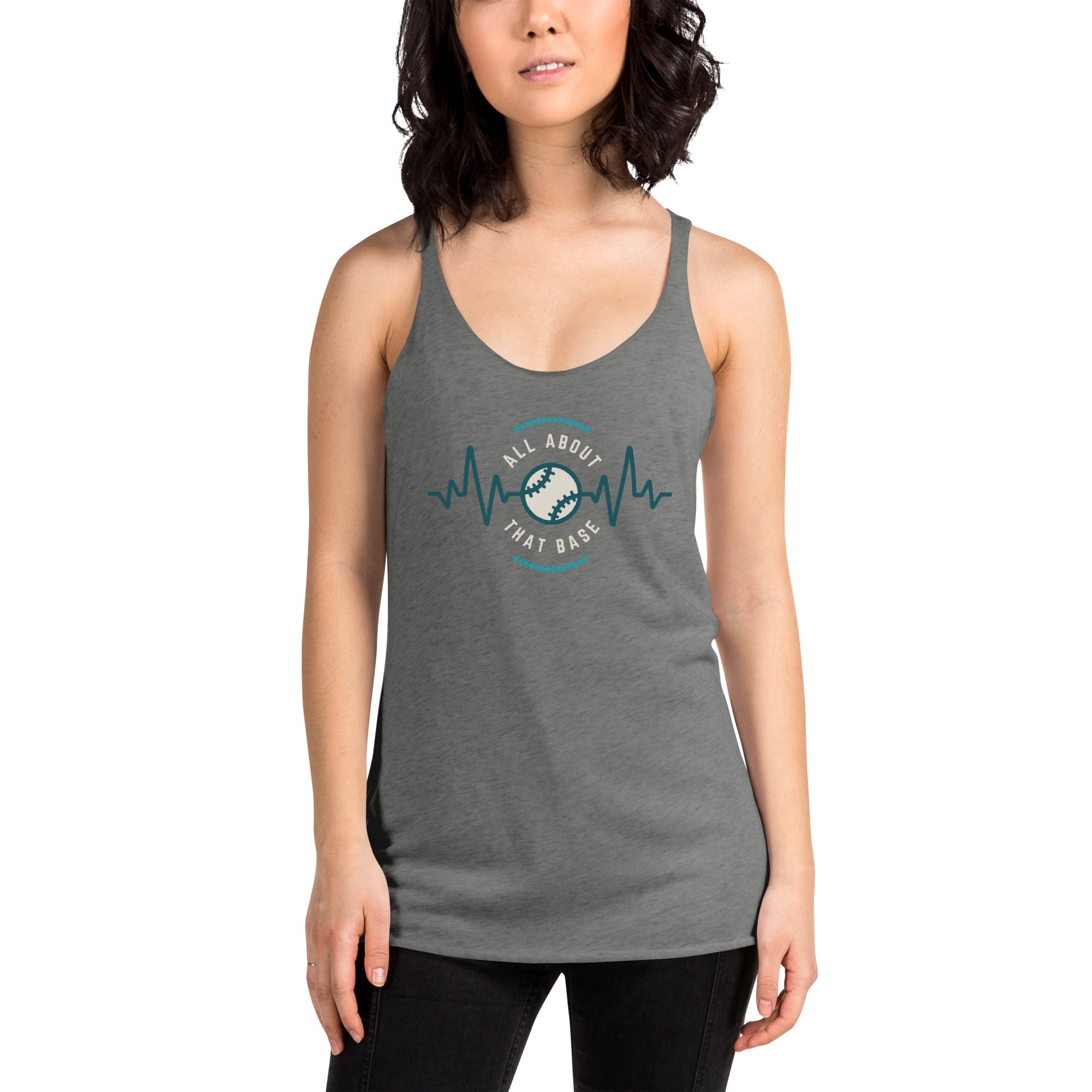 All About That Base Women's Racerback Tank