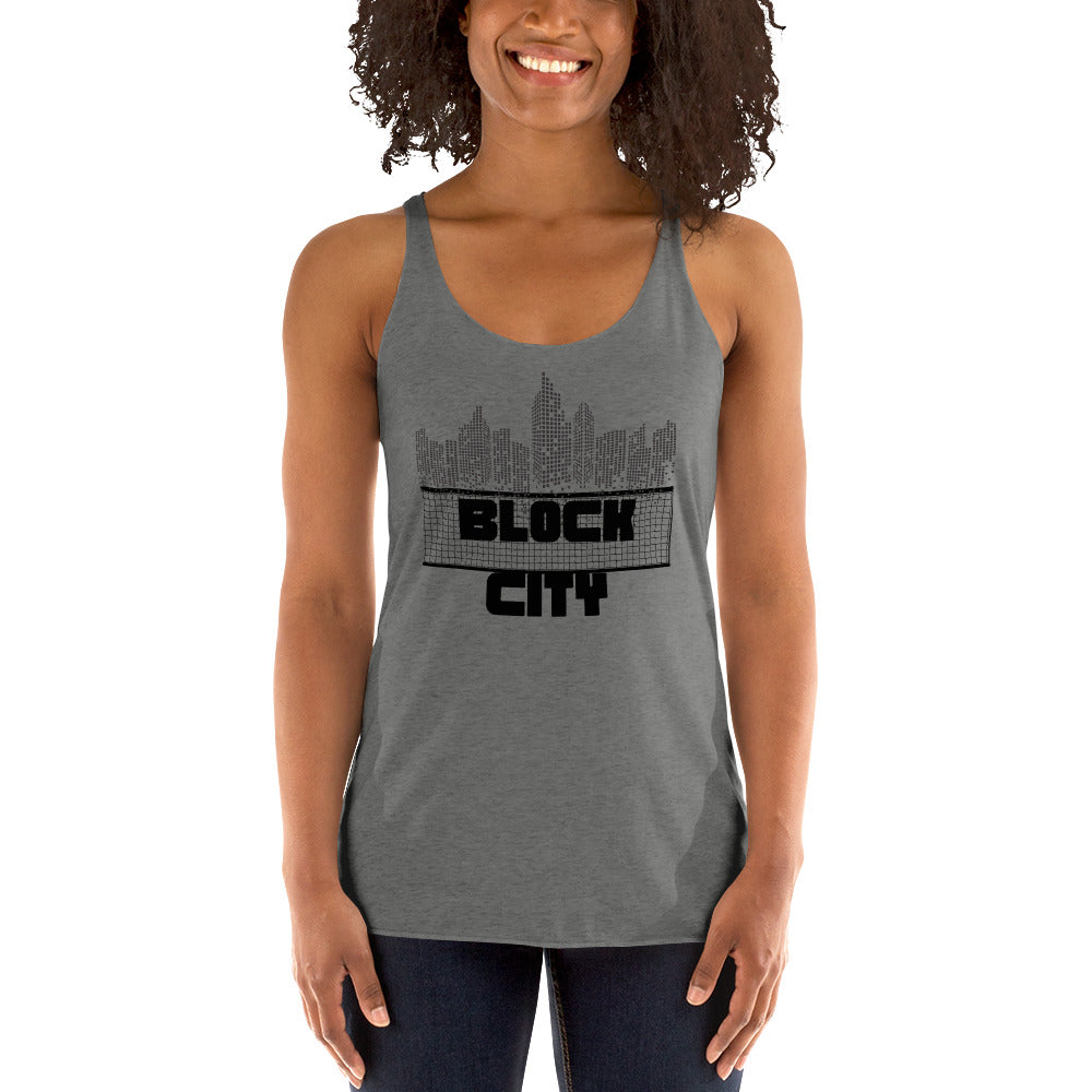 Block City Women's Racerback Tank