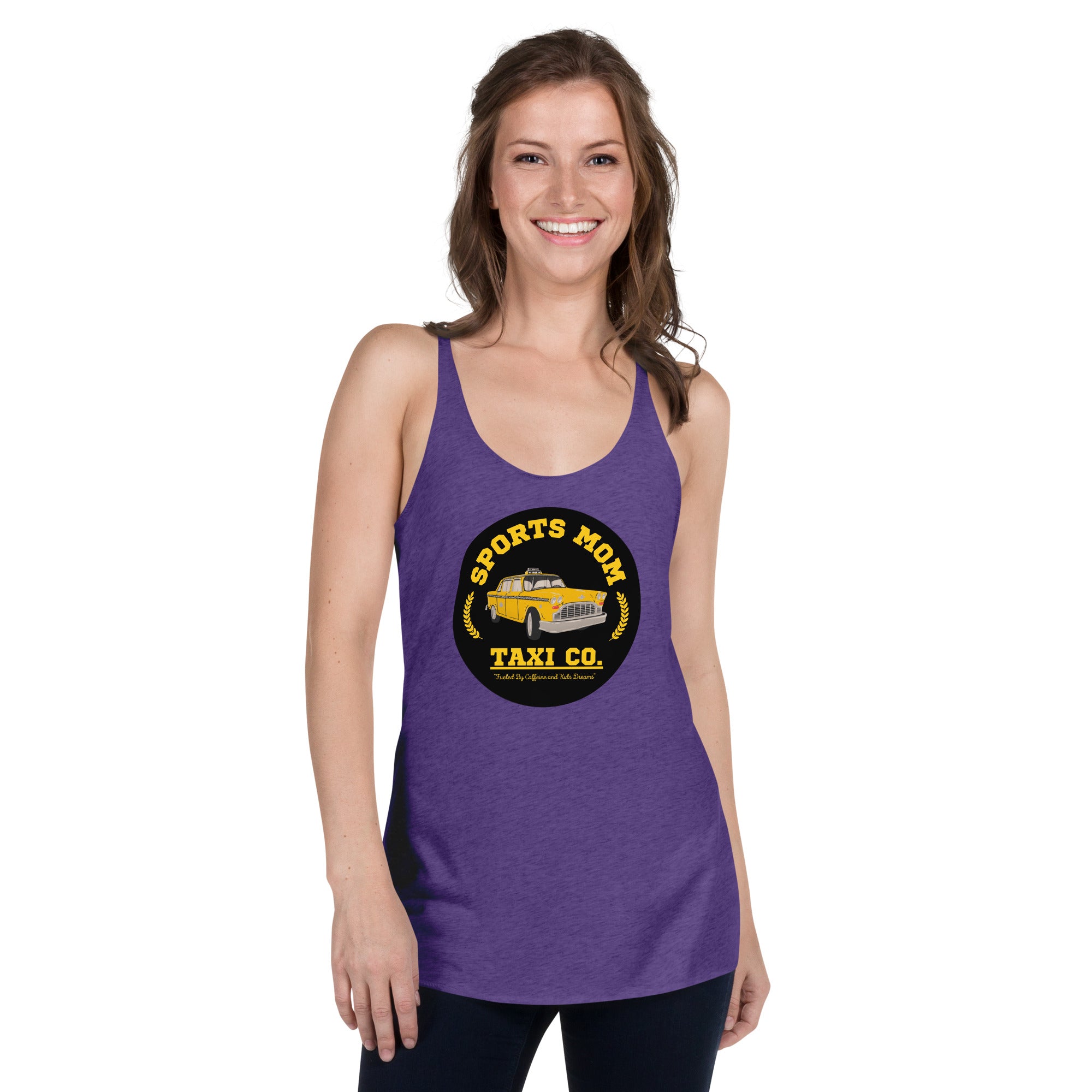 The Sports Mom Taxi Co. Original Racerback Tank