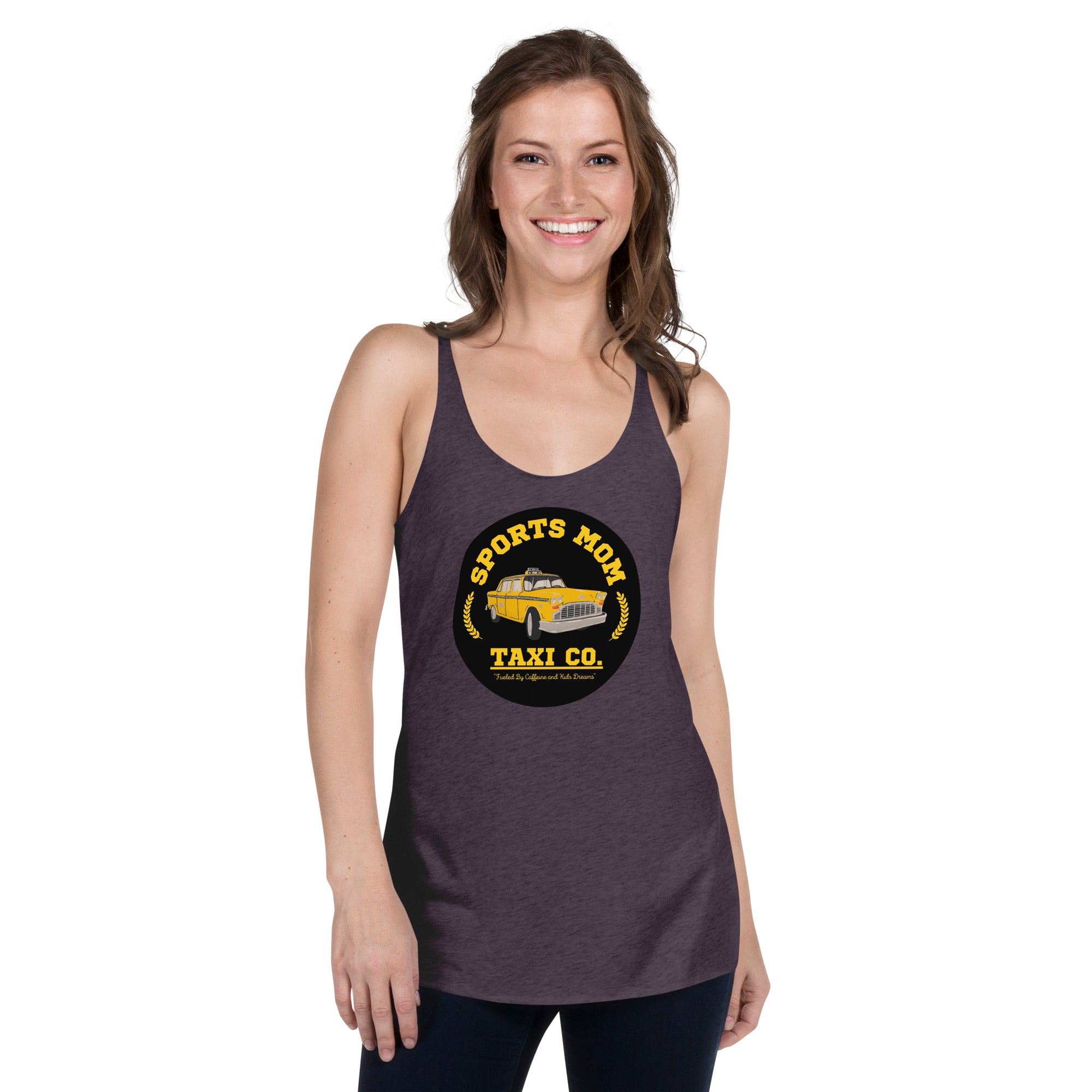 The Sports Mom Taxi Co. Original Racerback Tank