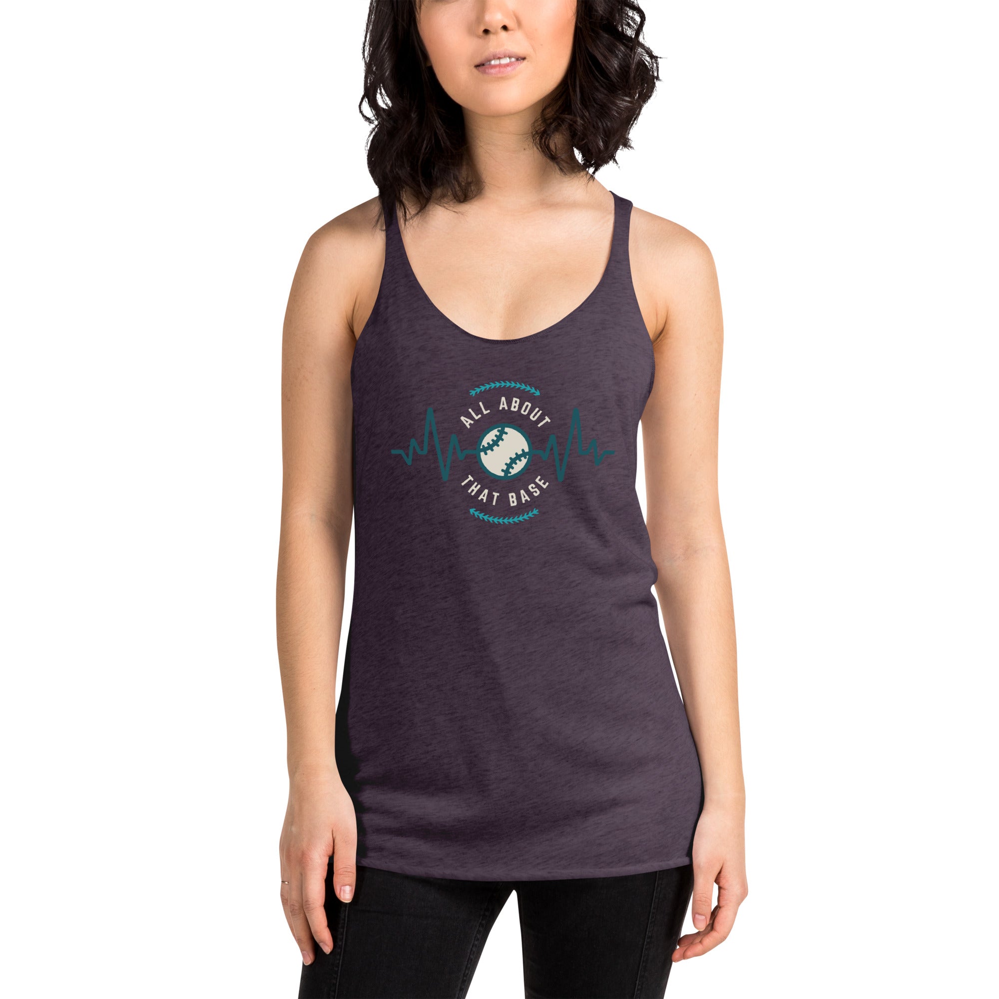 All About That Base Women's Racerback Tank