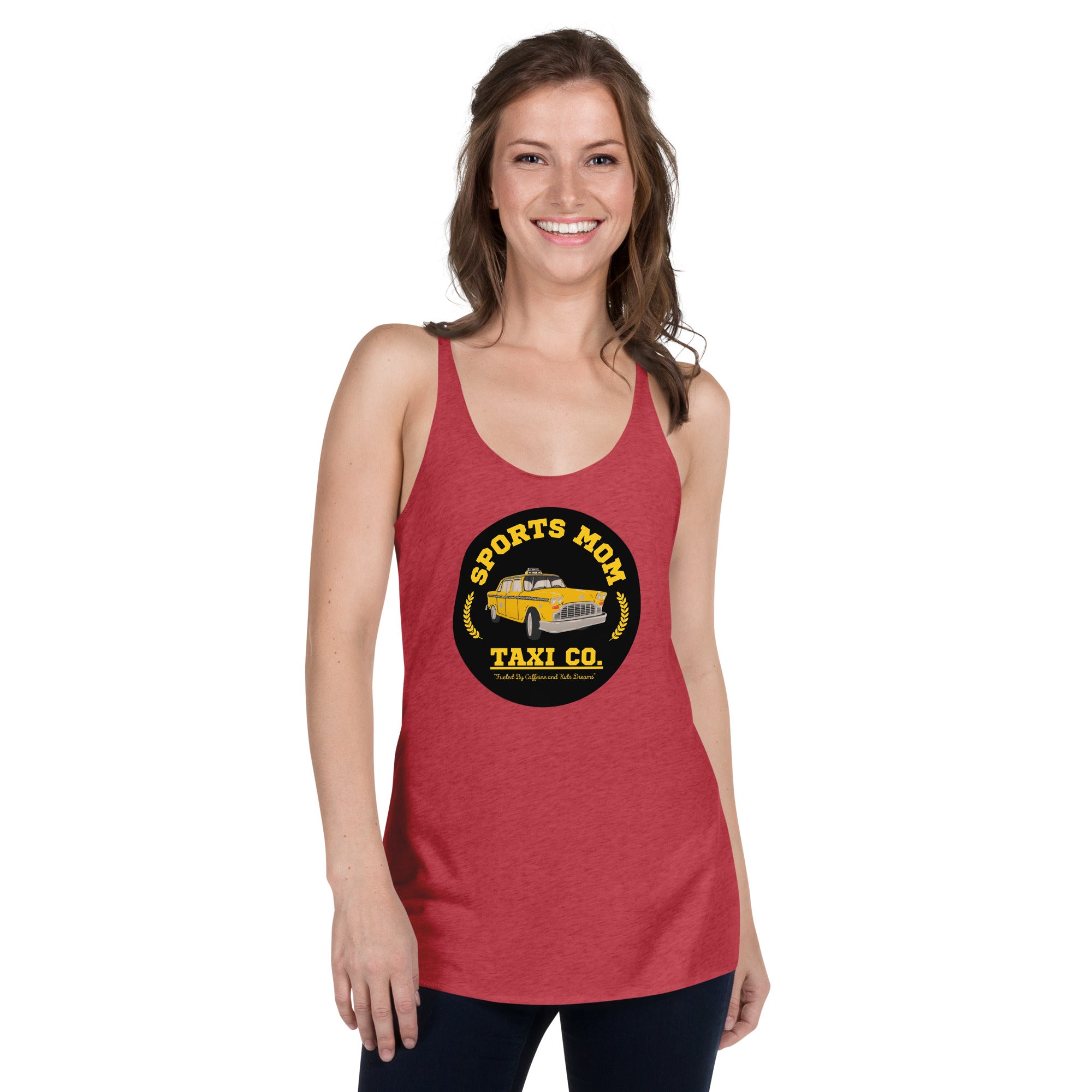 The Sports Mom Taxi Co. Original Racerback Tank