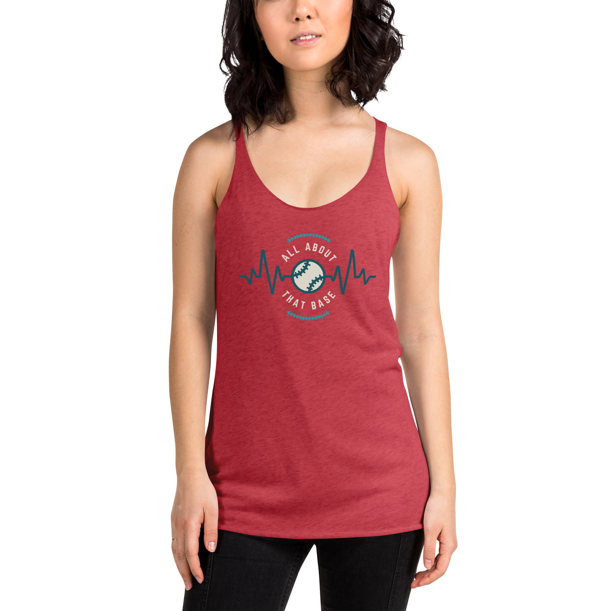 All About That Base Women's Racerback Tank