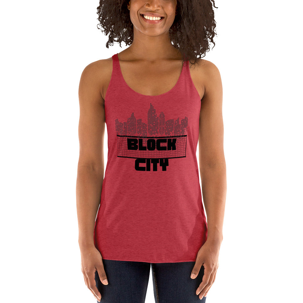 Block City Women's Racerback Tank