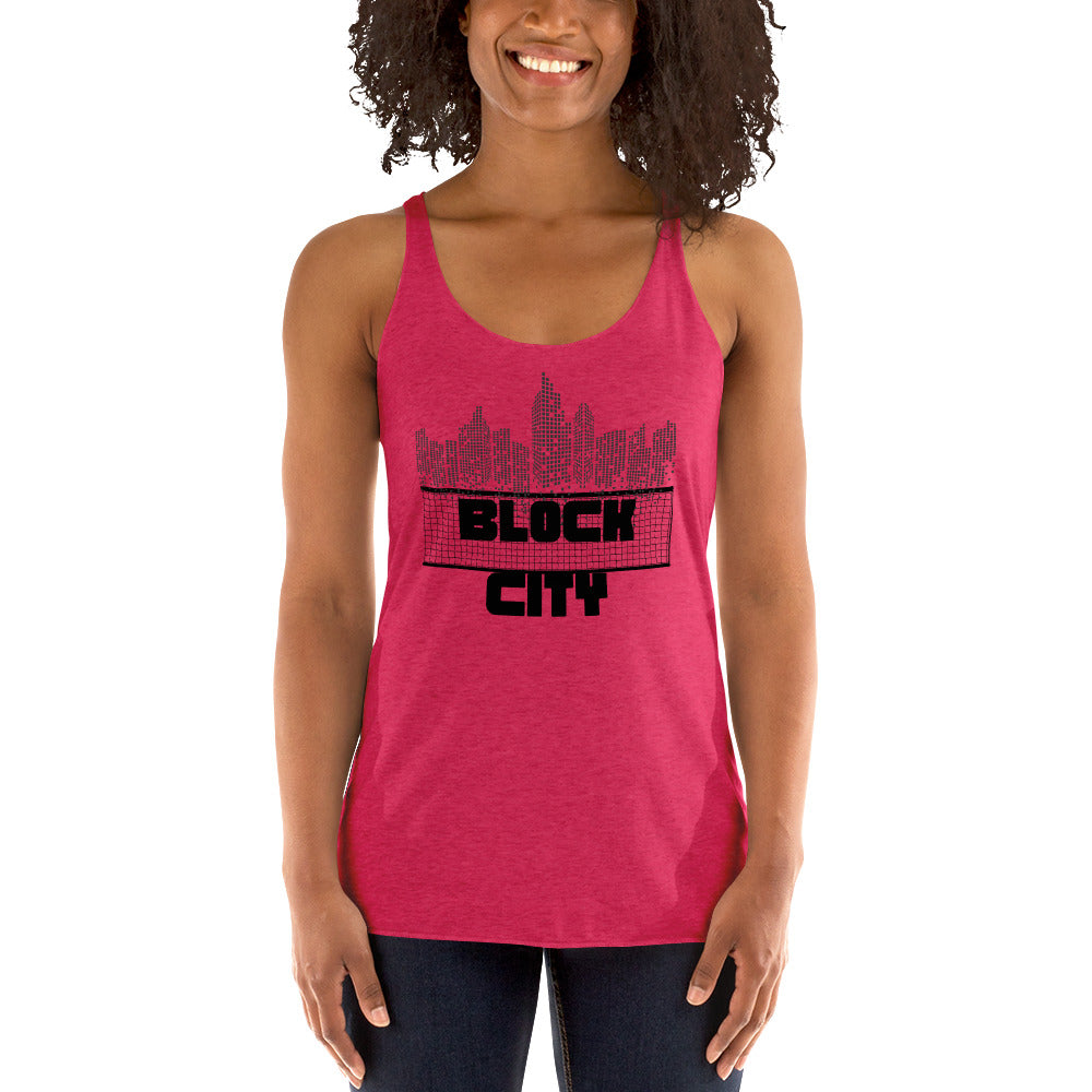 Block City Women's Racerback Tank