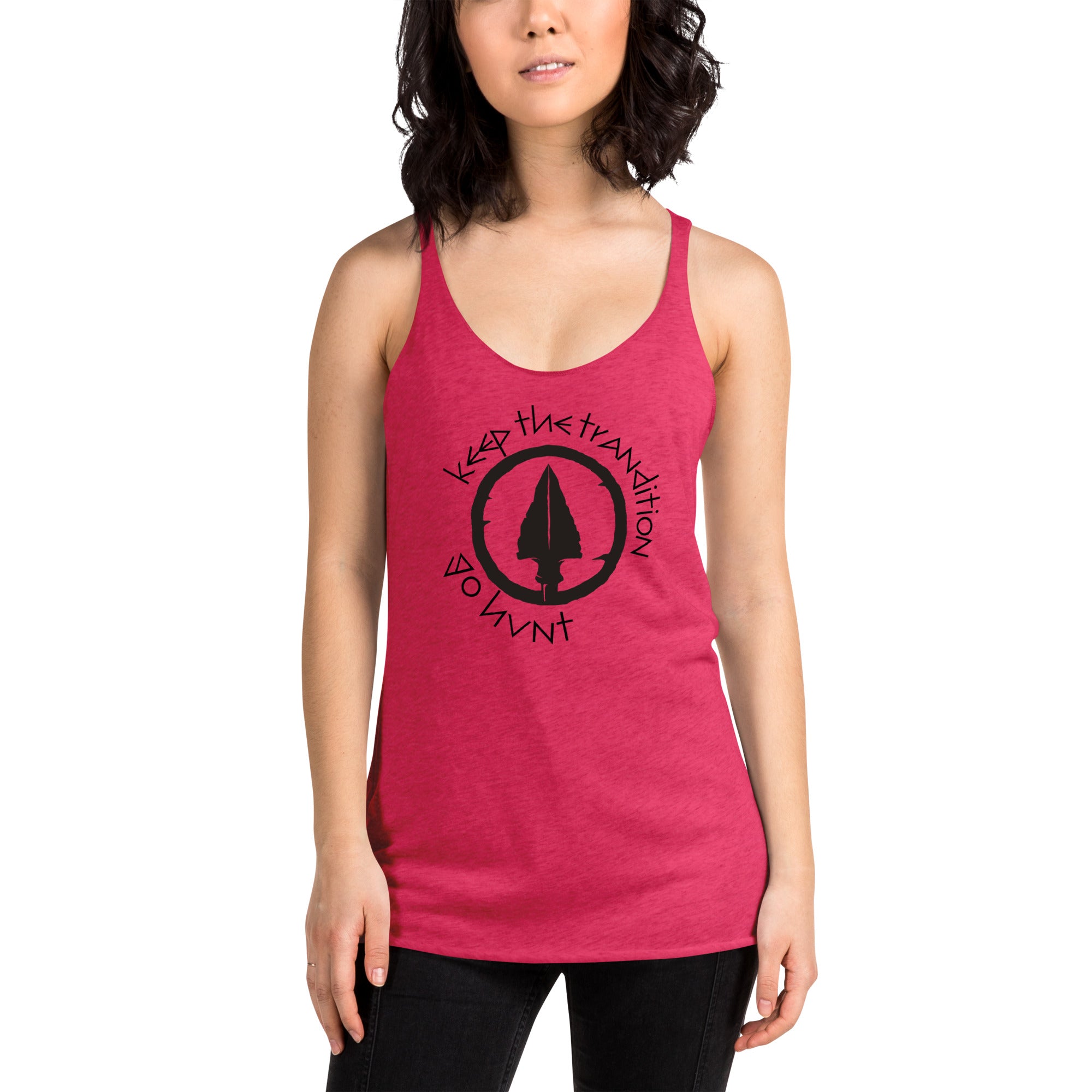 Keep The Tradition Women's Racerback Tank - Go Hunt