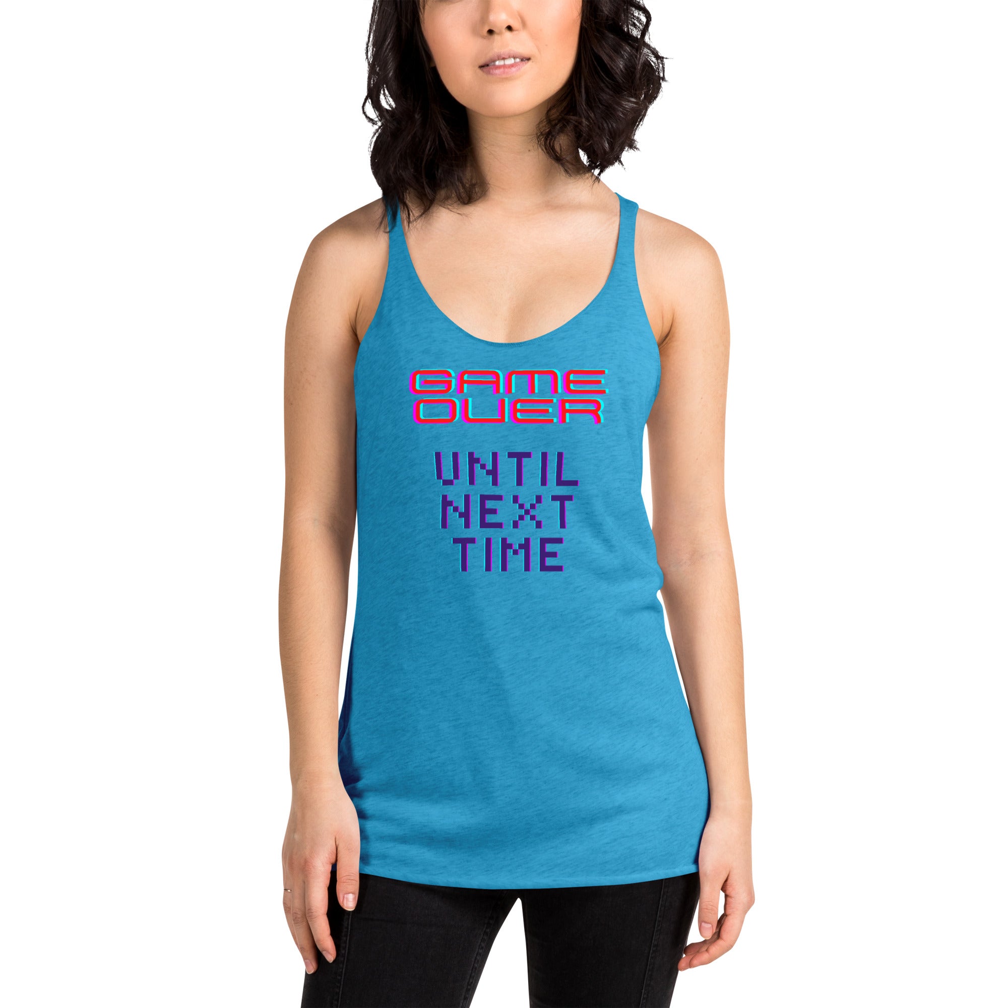 Game Over Until Next Time Women's Racerback Tank