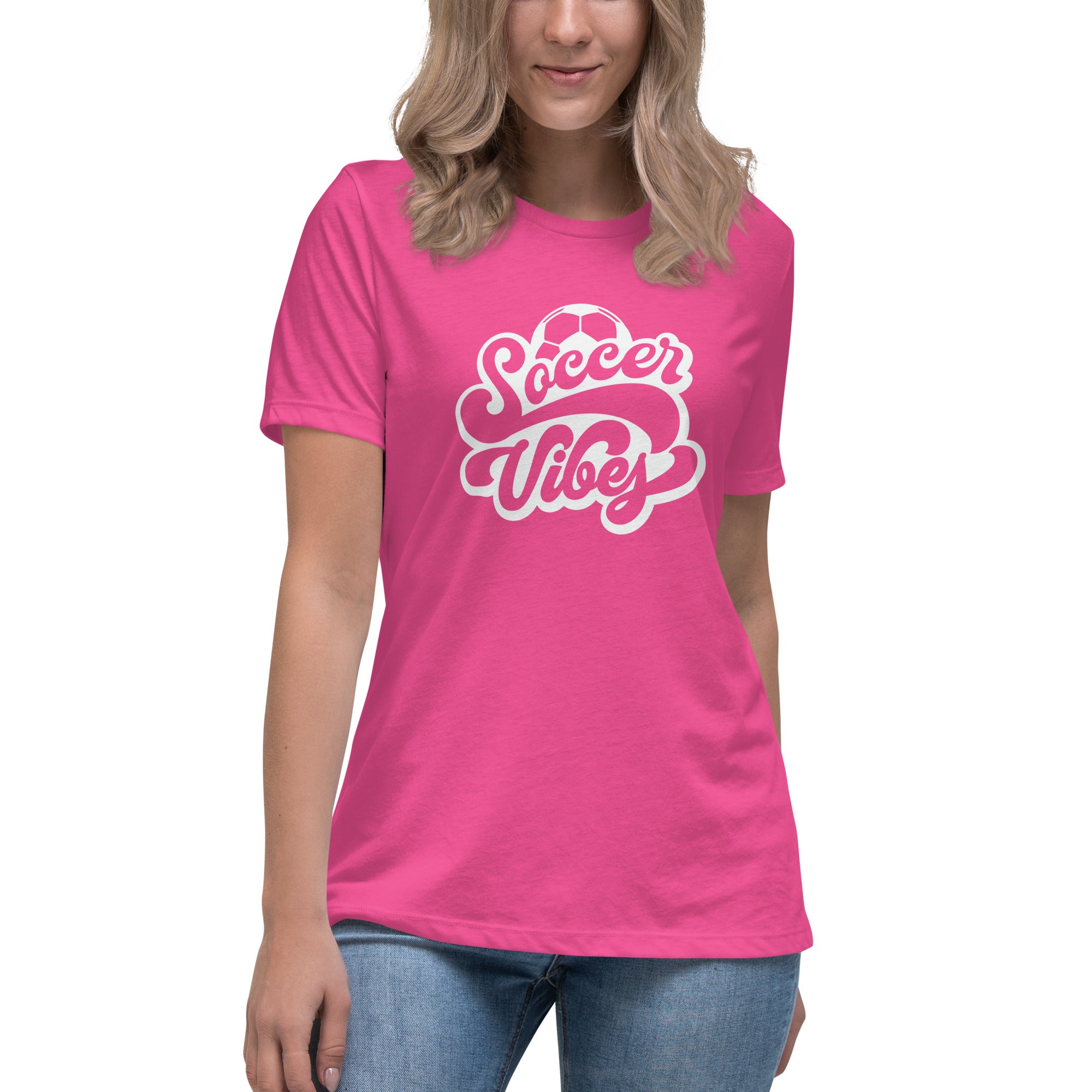 Soccer Vibes Women's Premium T-Shirt