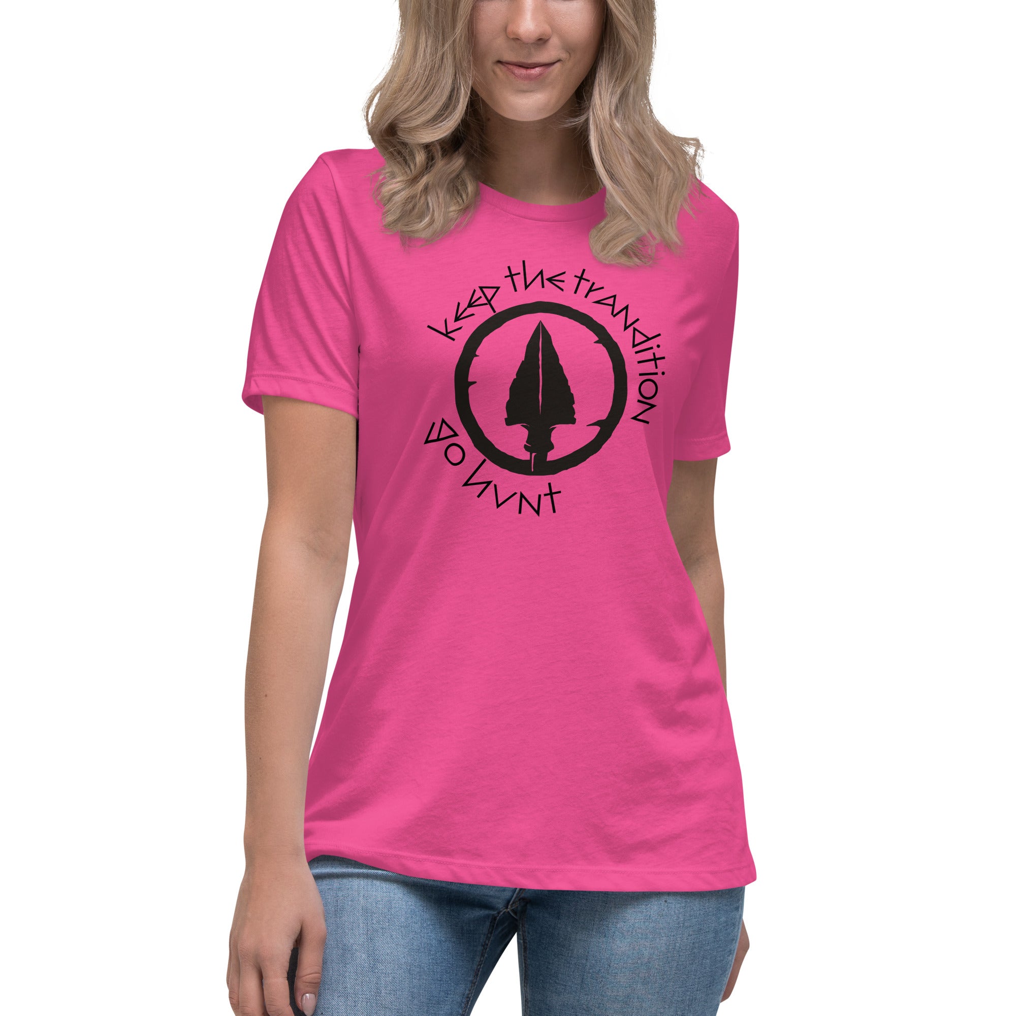 Keep The Tradition Women's Premium T-Shirt - Go Hunt