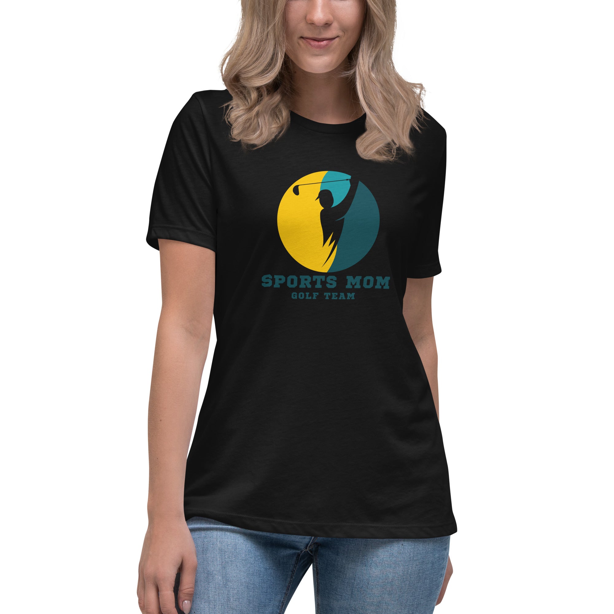 The Original Sports Mom Golf Team Women's Premium T-Shirt