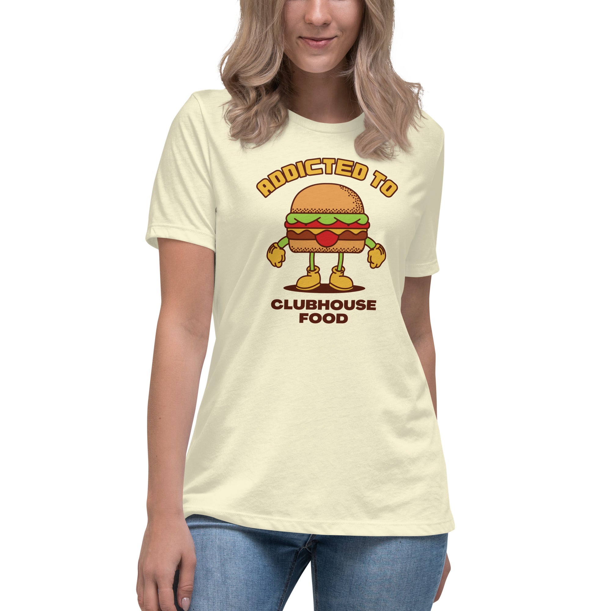 Addicted To Clubhouse Food Women's Premium T-Shirt