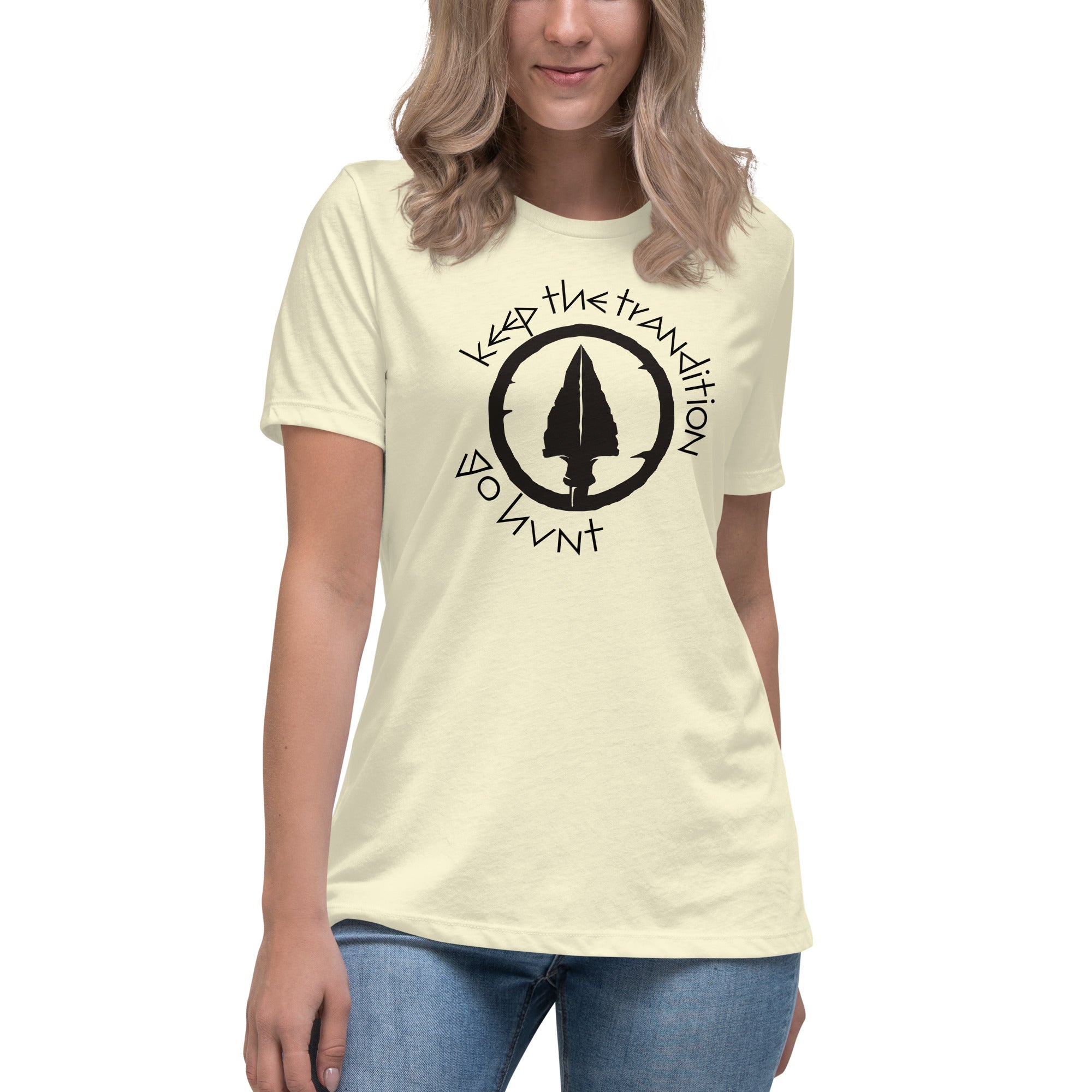 Keep The Tradition Women's Premium T-Shirt - Go Hunt