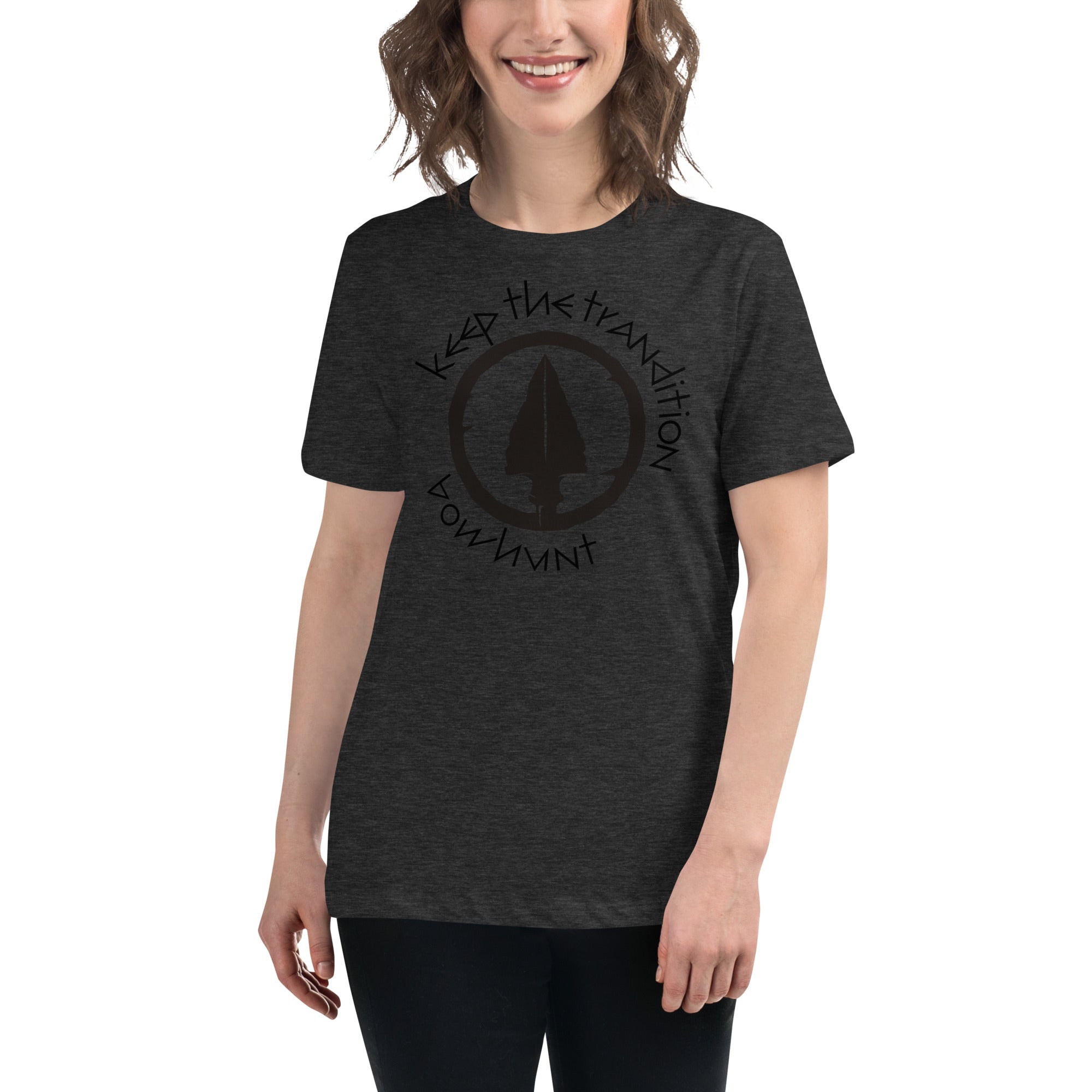 Keep The Tradition Women's Premium T-Shirt - Bow Hunt