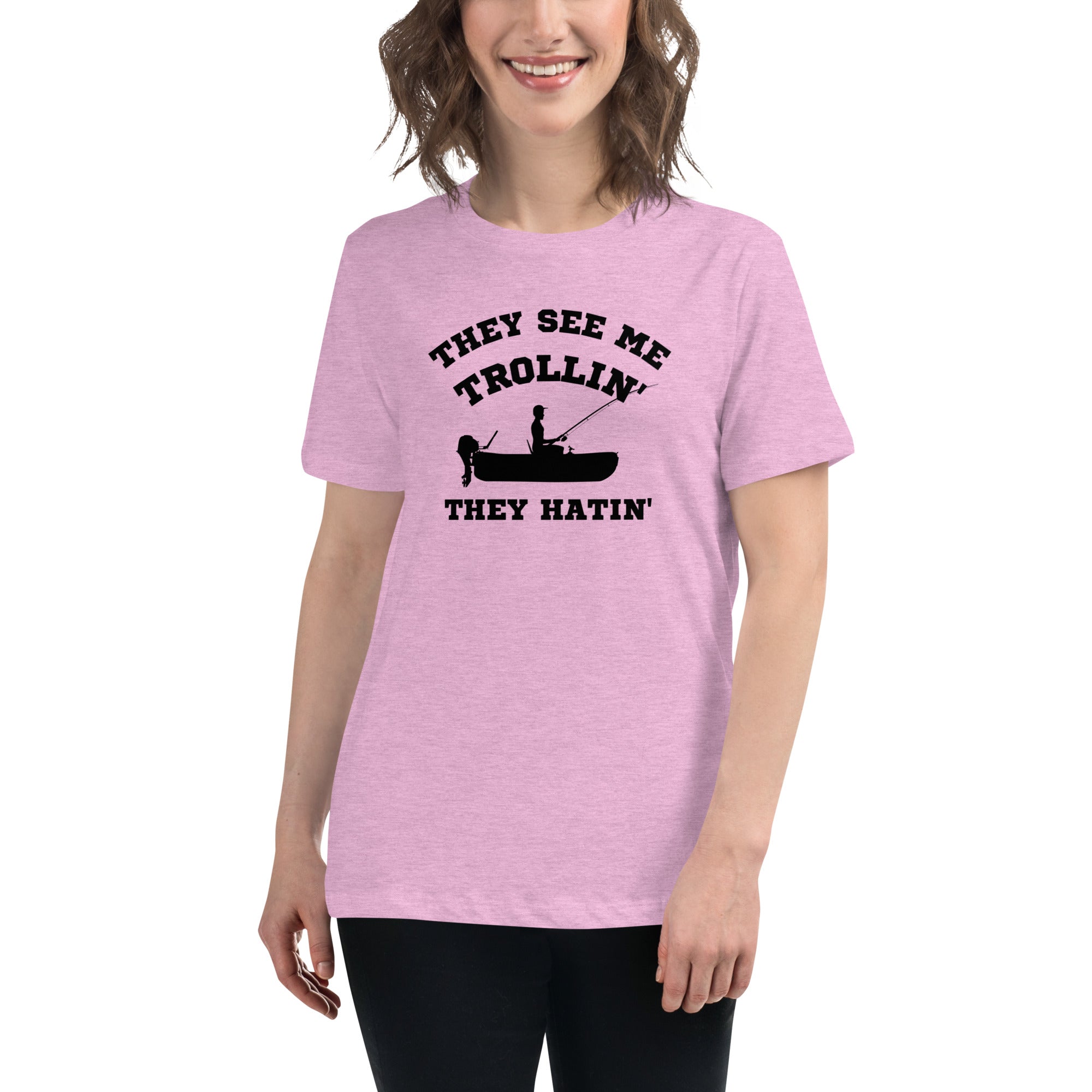 They See Me Trollin' Women's Premium T-Shirt