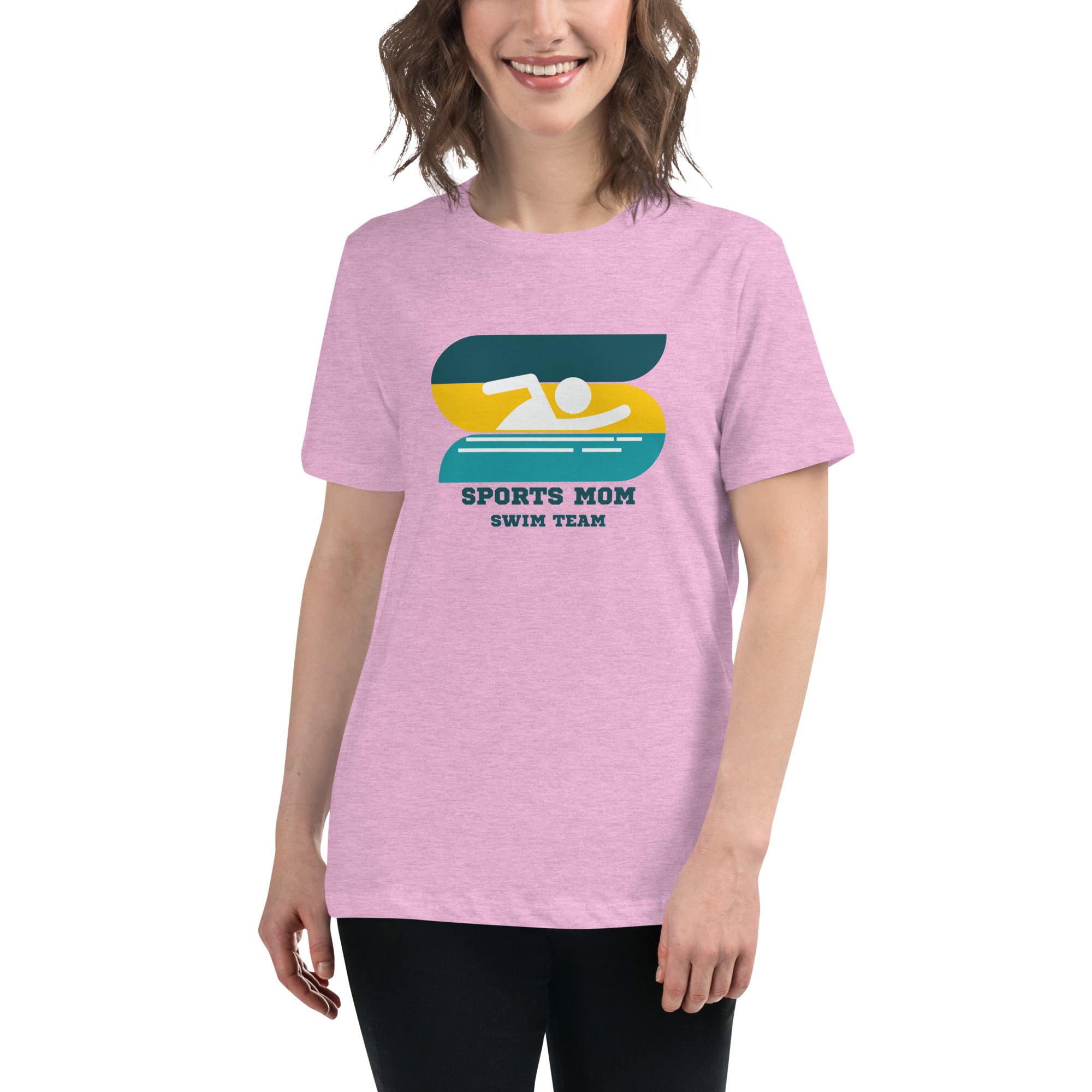 The Original Sports Mom Swim Team Women's Premium T-Shirt