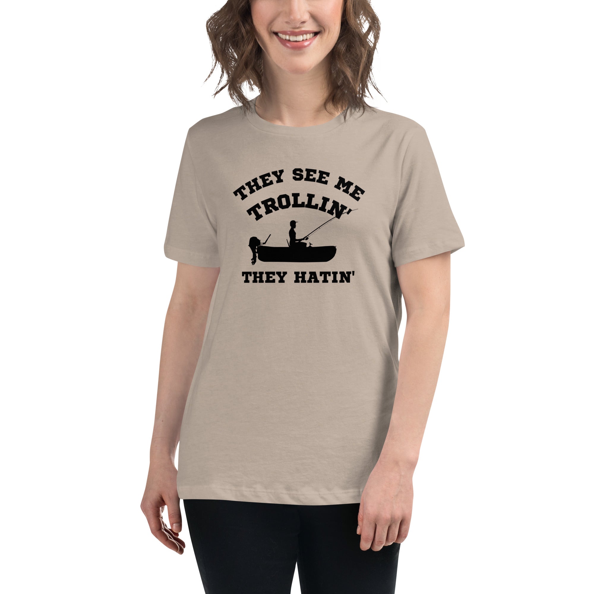 They See Me Trollin' Women's Premium T-Shirt