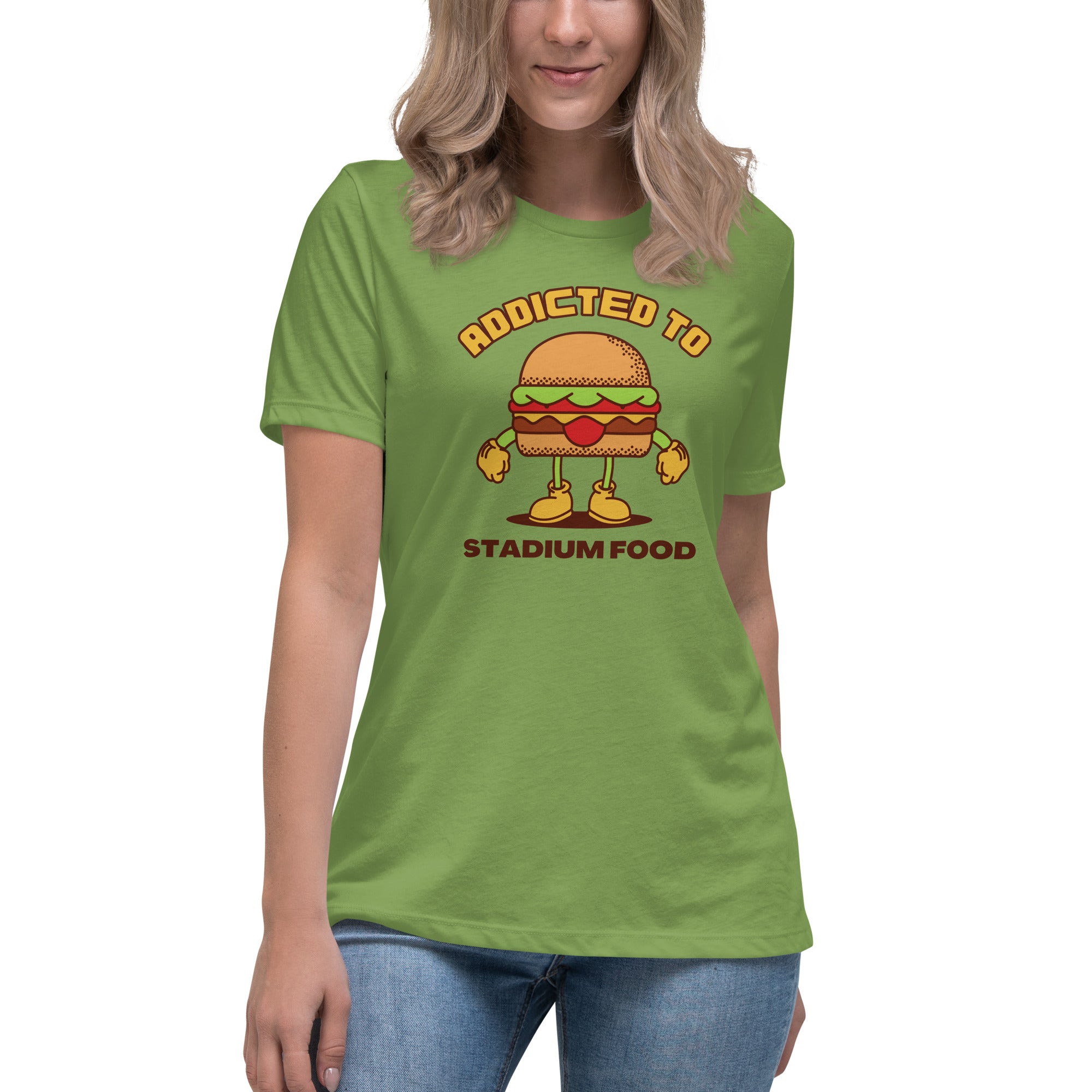Addicted To Stadium Food Women's Premium T-Shirt