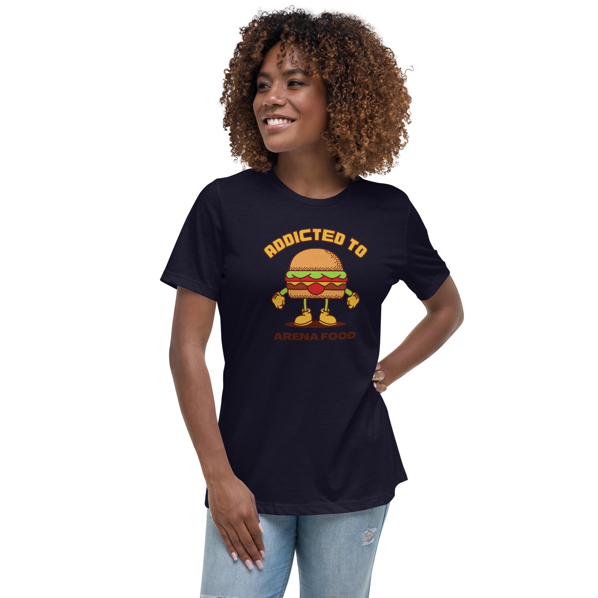 Addicted To Arena Food Women's Premium Fit T-Shirt