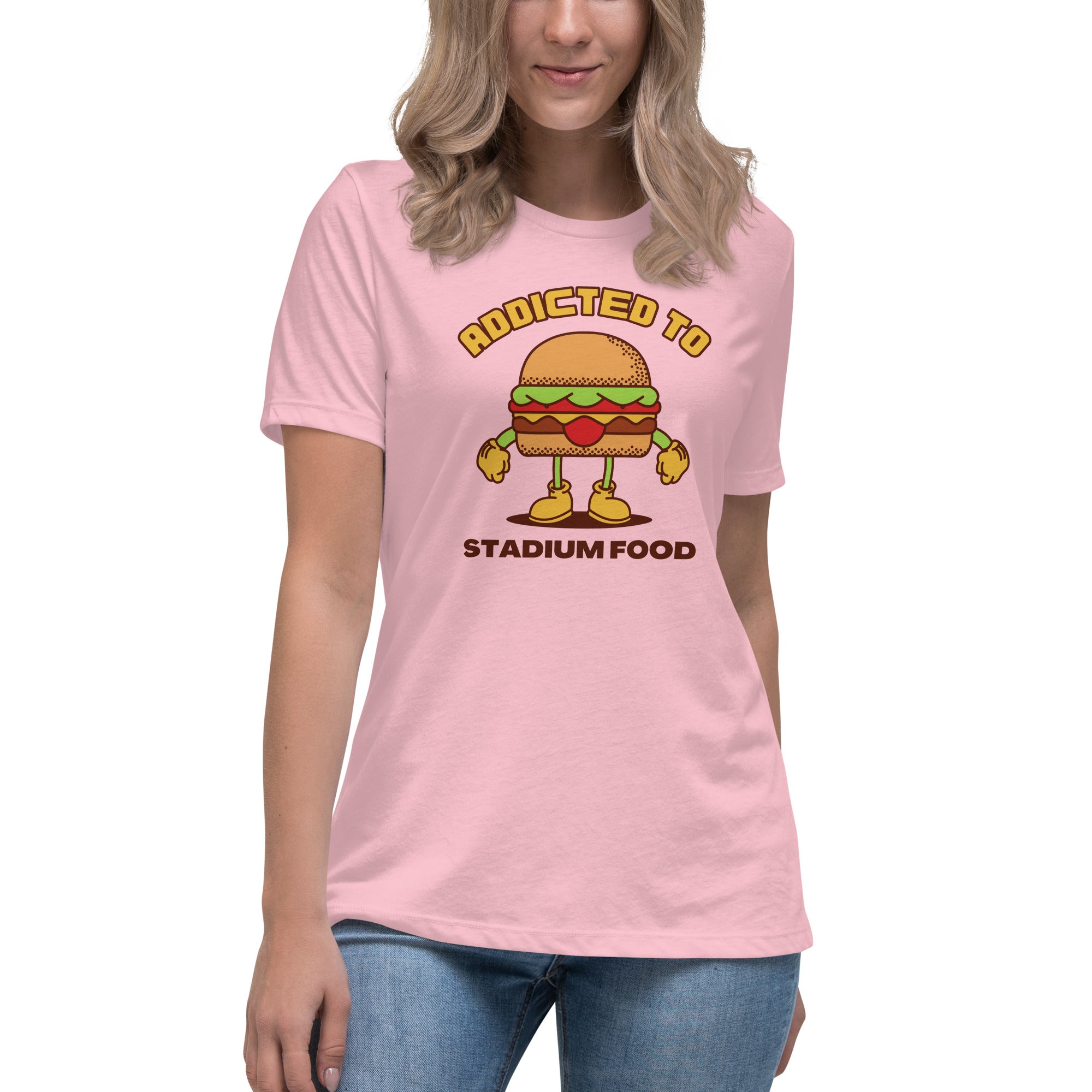 Addicted To Stadium Food Women's Premium T-Shirt