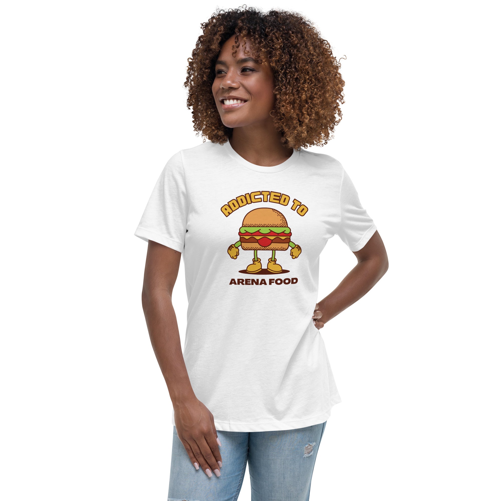 Addicted To Arena Food Women's Premium Fit T-Shirt