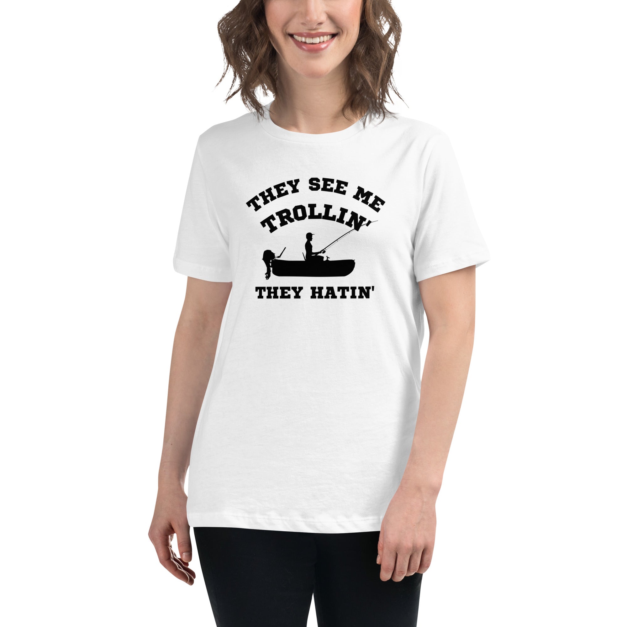 They See Me Trollin' Women's Premium T-Shirt