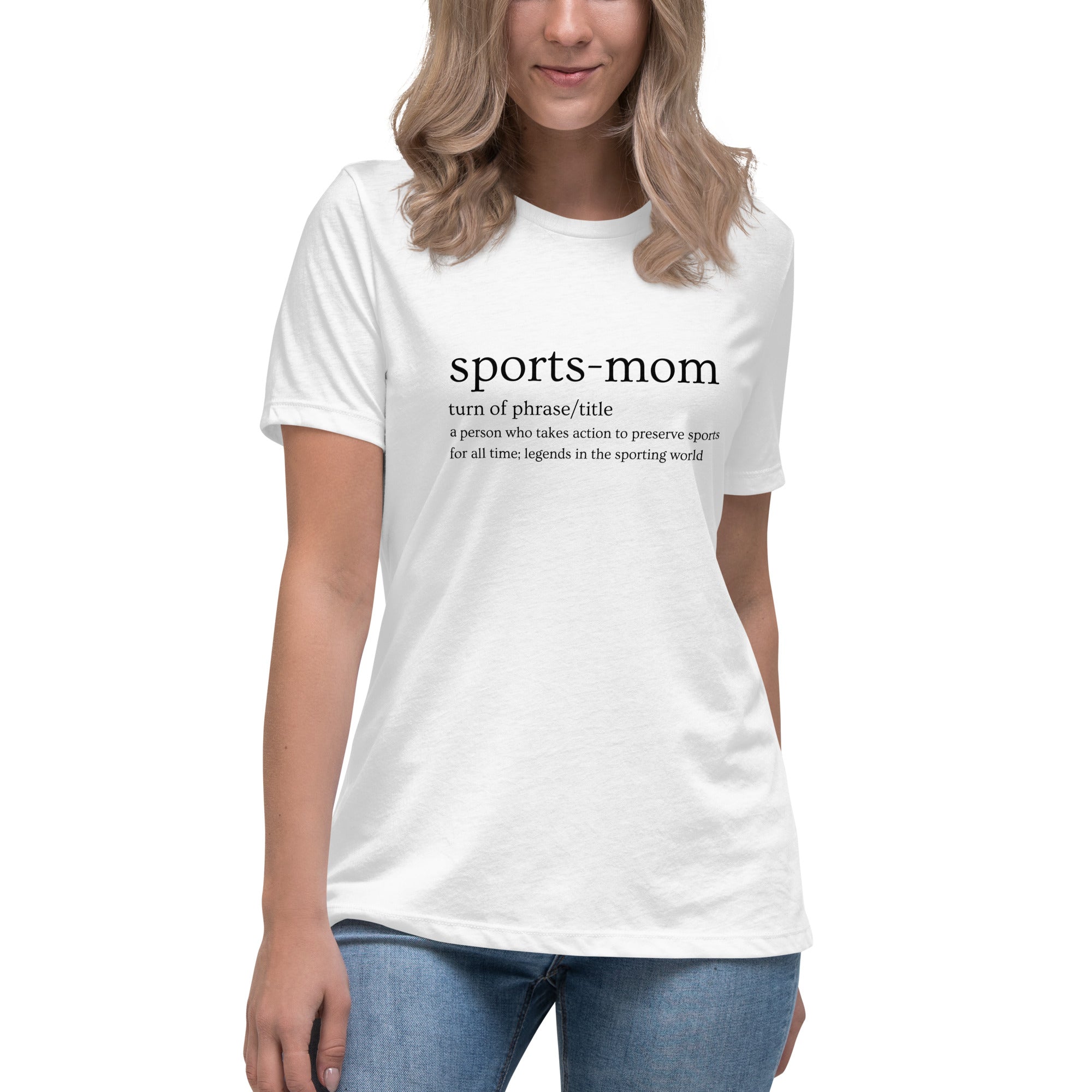 Sports Mom Defined Women's Premium T-Shirt