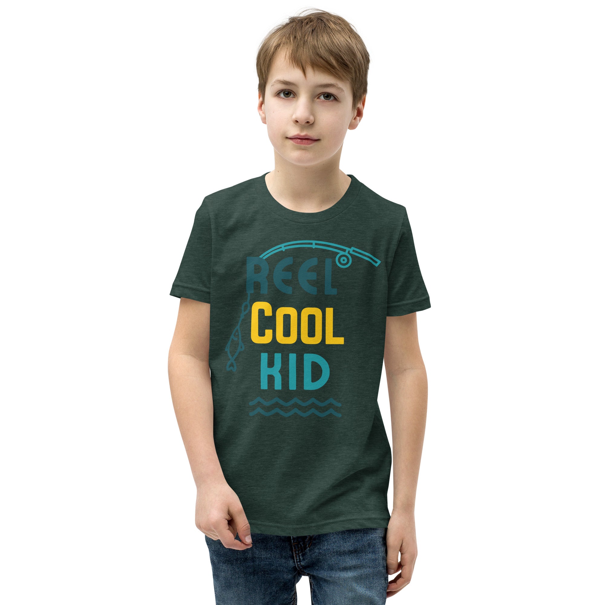 Reel Cool Kid - Youth Short Sleeve T-Shirt